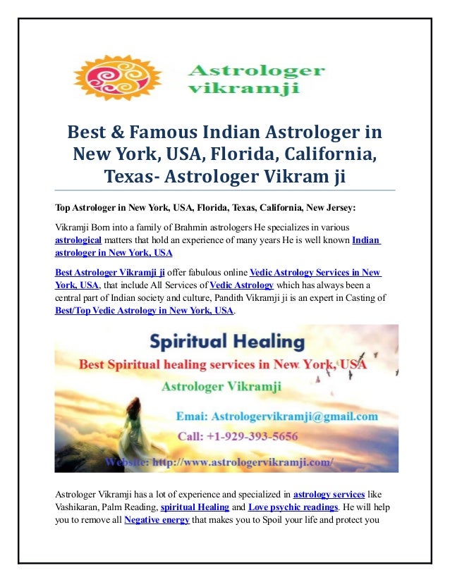 best vedic astrologer in usa